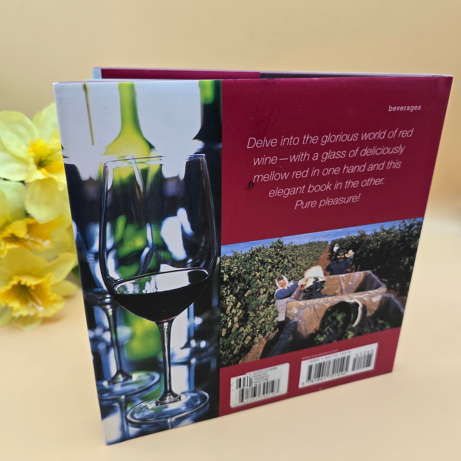 Wine Lovers Gift Set Book Towels Burlap Bag Woozie Sleeve Wine Decor 6 Pc