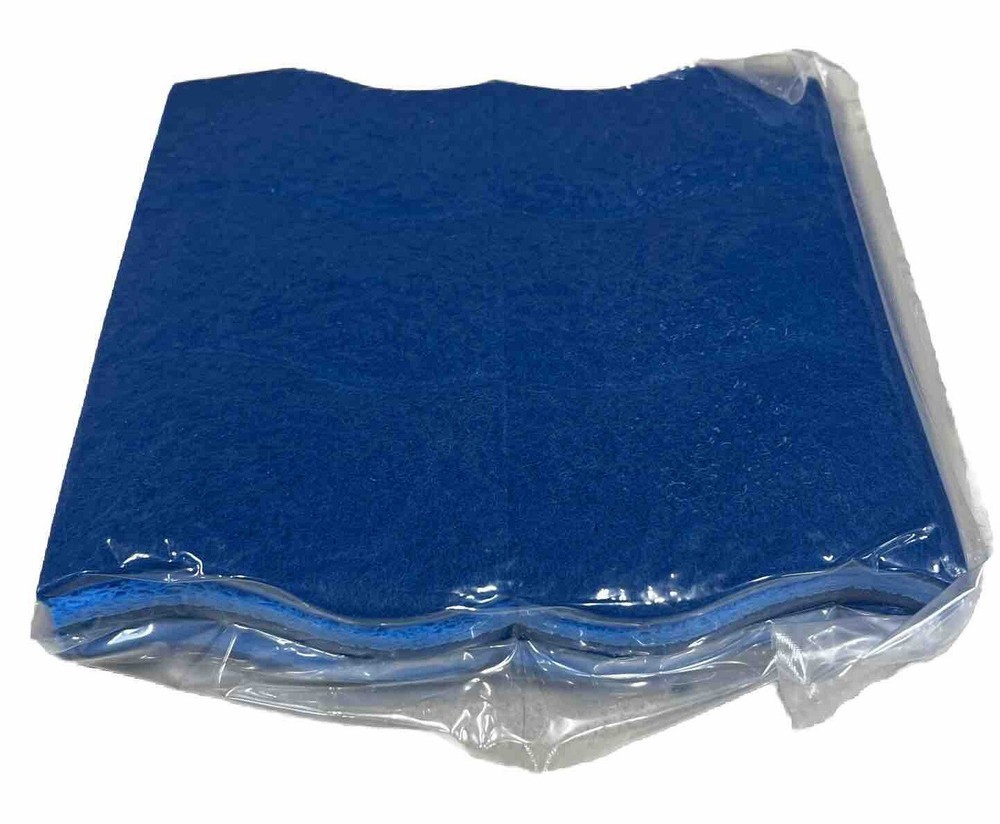 Non-Scratch Scrub Sponge, 24-Count, Blue Color