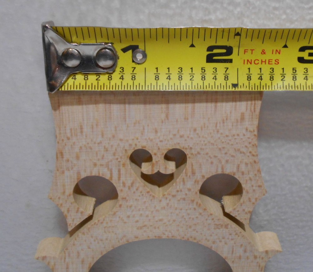 Genuine Josef Teller Cello Bridge Model #3 ** 3/4"