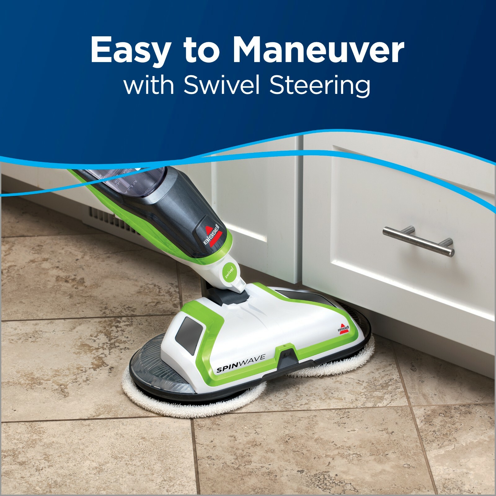 Bissell SpinWave Powered Hardwood Floor Mop and Cleaner | 2039A New!