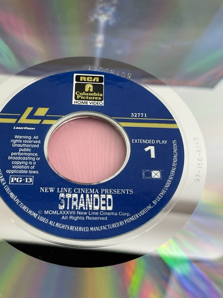 "Stranded" LaserVideoDisc Laserdisc LD - Ione Skye