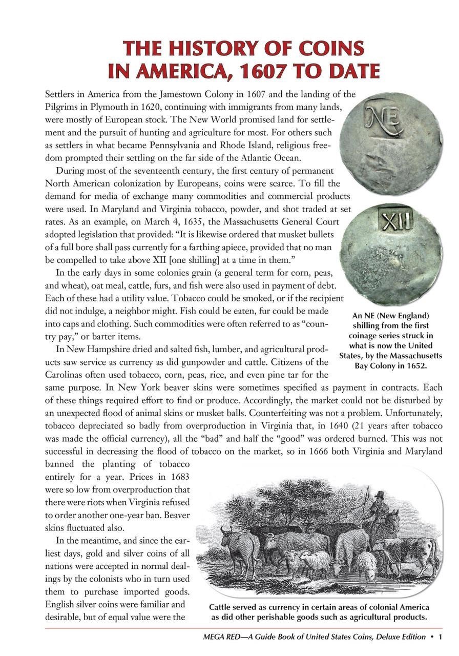 New 2026 Mega Red Book For United States Coins Expanded Guide Whitman Catalog 10