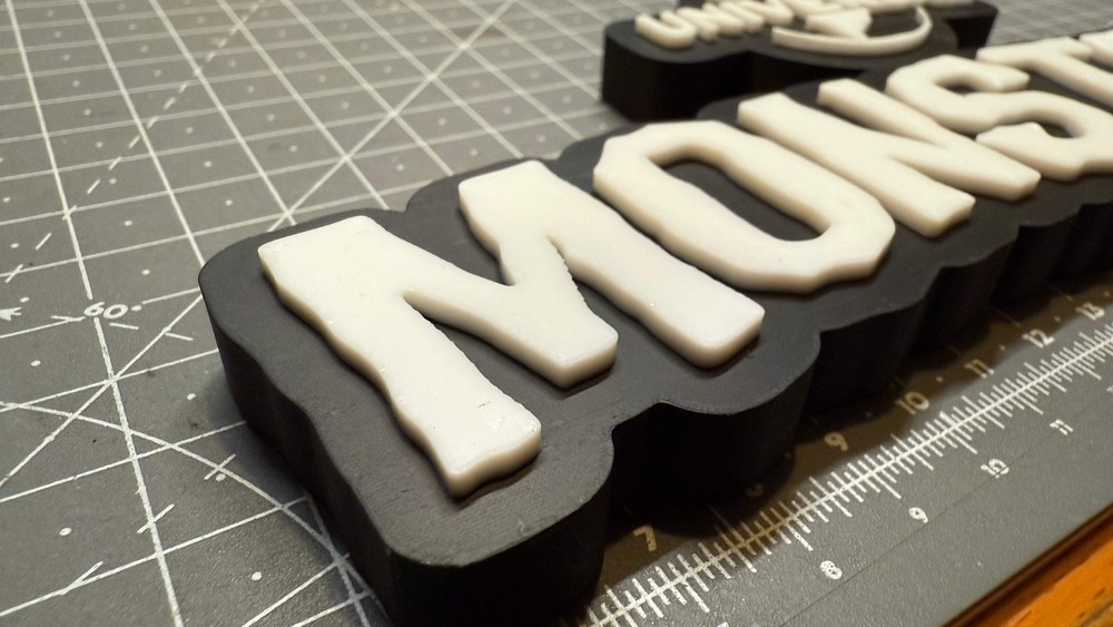 Universal Monsters - 3D Printed Sign Stand