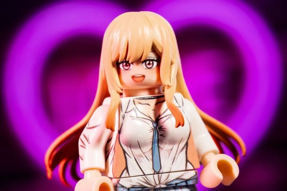 Custom Molded Figurine Accessory - Marin Kitagawa
