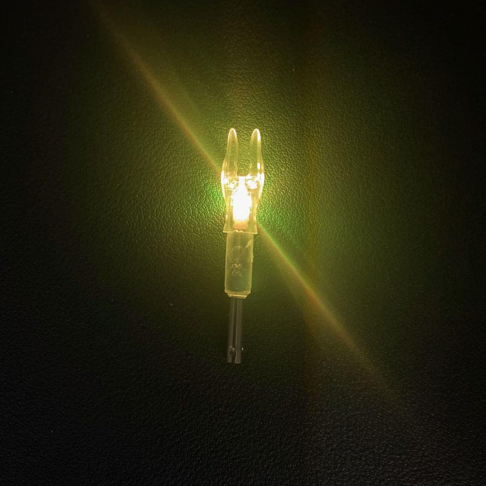 Universal LED Arrow Nocks with Bowstring Screwdriver - 6 Pack