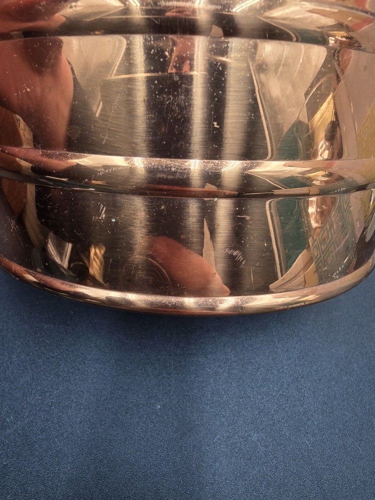 Copper Wall Salt Cellar Box Plastic Lining