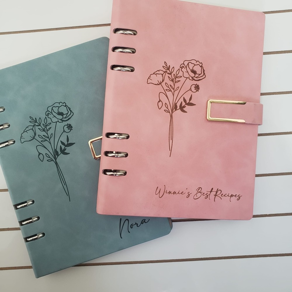 Personal Leather Notebook Custom Journals to Write in, Customized gift