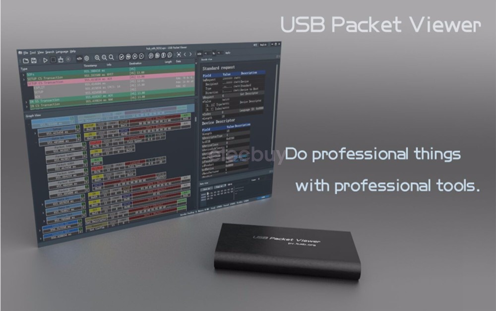 New USB Protocol Analyzer USB Packet Viewer