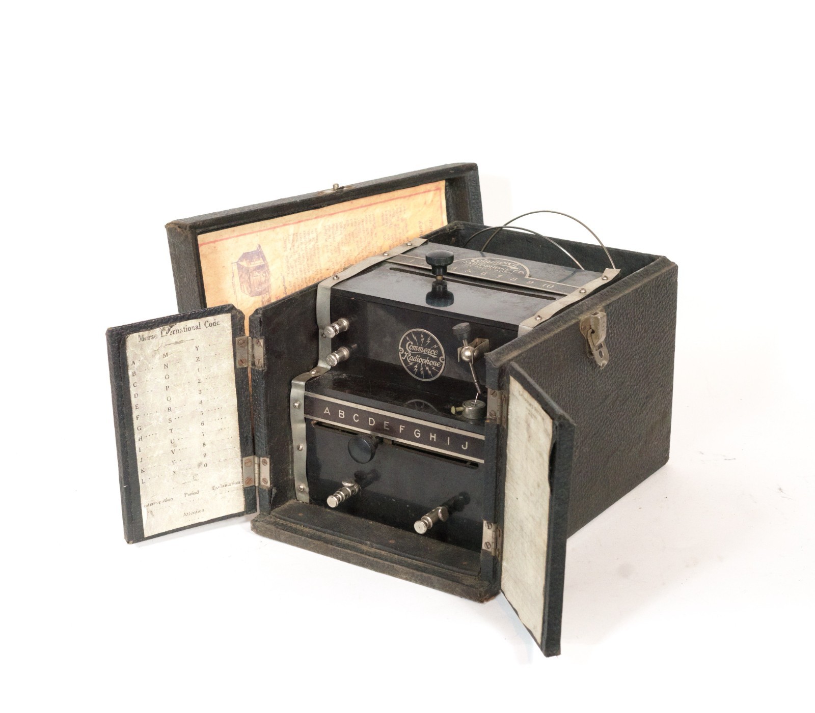 1919 Commerce Radiophone  * Primitive, Elaborate, Detroit Crystal Radio  * Works