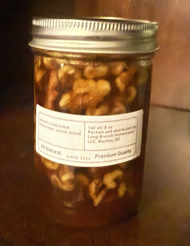 Walnuts In Syrup 8 Oz