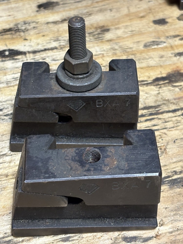 Aloris BXA Quick Change Lathe Tool Post 7 pc Holder Set