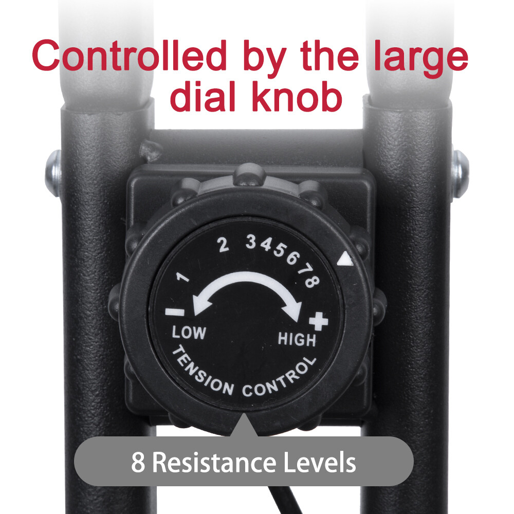 Folding Stationary Cycle Upright Indoor Cycling Exercise Bike with LCD Monitor