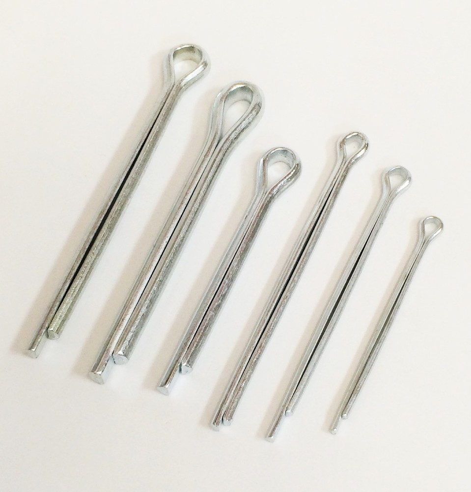 288pc Large Assorted Cotter Pin Extra Large Pin Assortment Cotter Keys Set