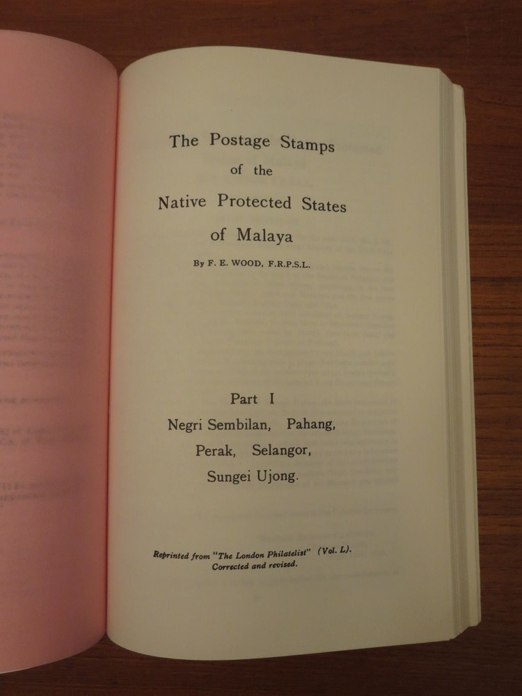 Straits Settlements Postage Stamps & Protected States Malaya F. E. Wood