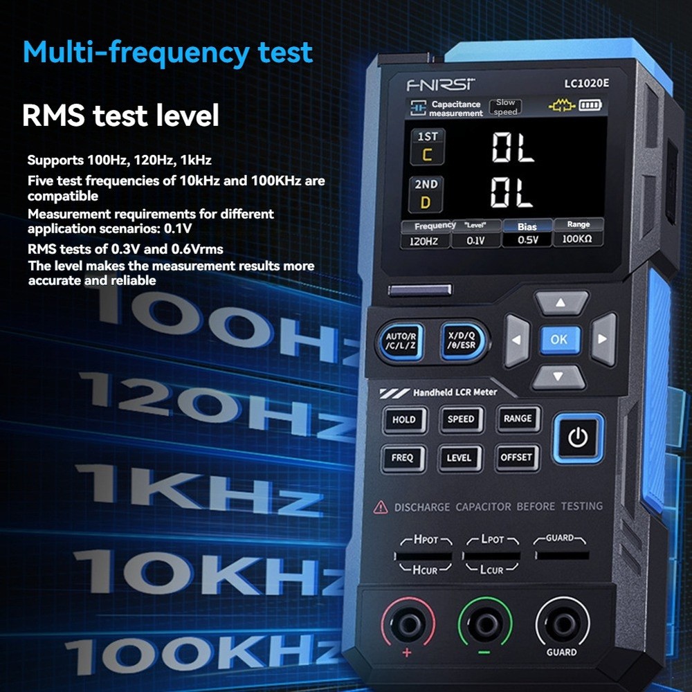 LC1020E Digital Bridge Tester for Resistance Capacitance Inductance3061