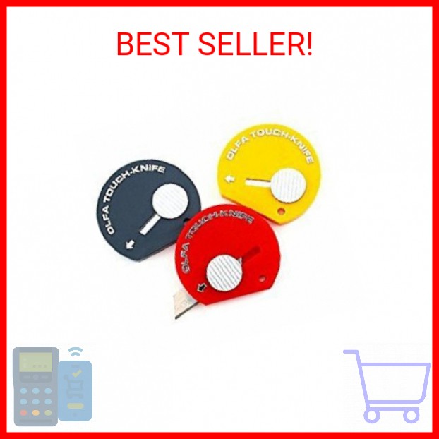 Olfa Touch Knife Assorted Each [Pack of 12 ]