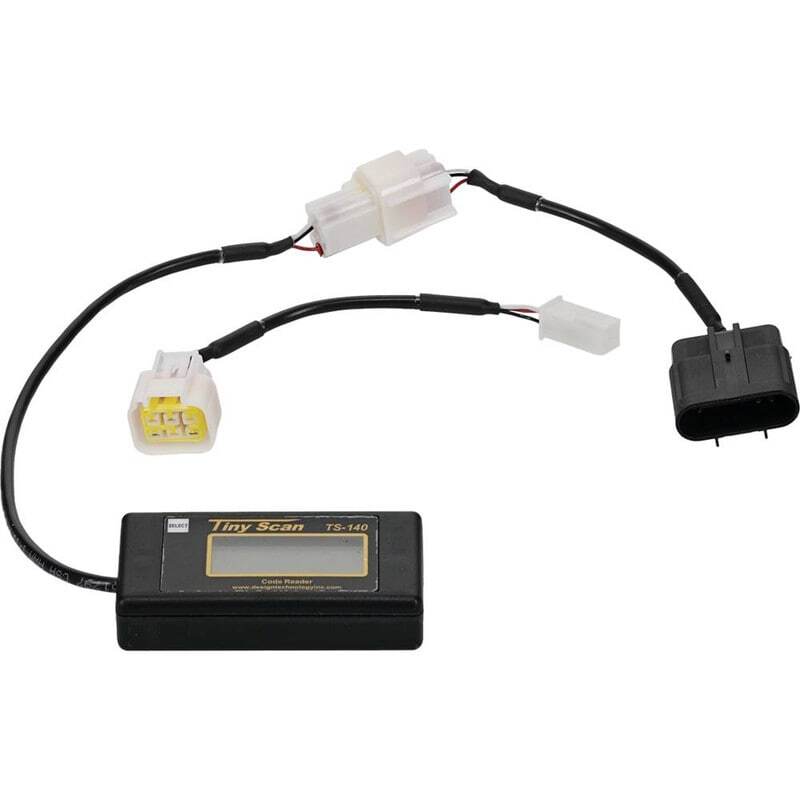 Tiny-Scan Code Reader 140 - Easy to Use, Displays Hours, RPM, Clears Codes