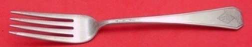 Coffin End by AJ Stone Sterling Silver Regular Fork