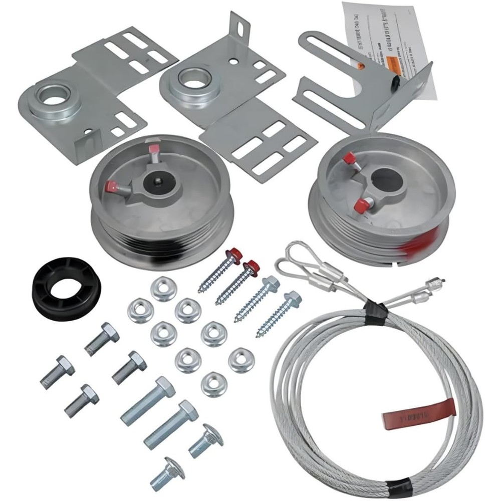 Samson Garage Door Torsion Spring Conversion Kit for 7ft (Hight 7F), Gray