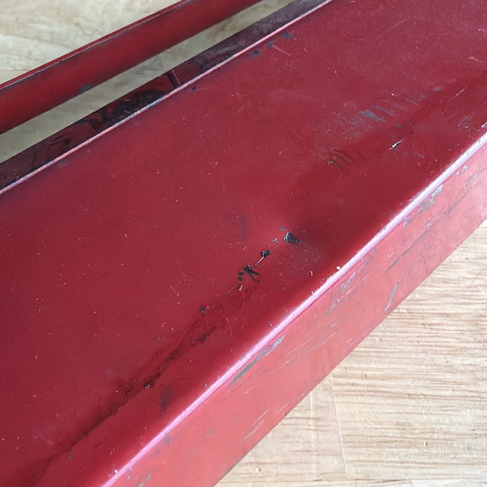 Mac Tools 13.5" Deep Socket Tray Holder Organizer with Handle Red VT15