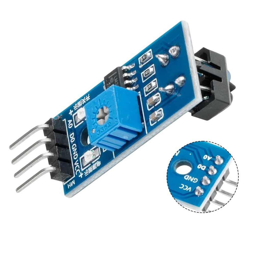 10 pcs TCRT5000 Infrared Sensor Modules with Adjustable Sensitivity for Robots