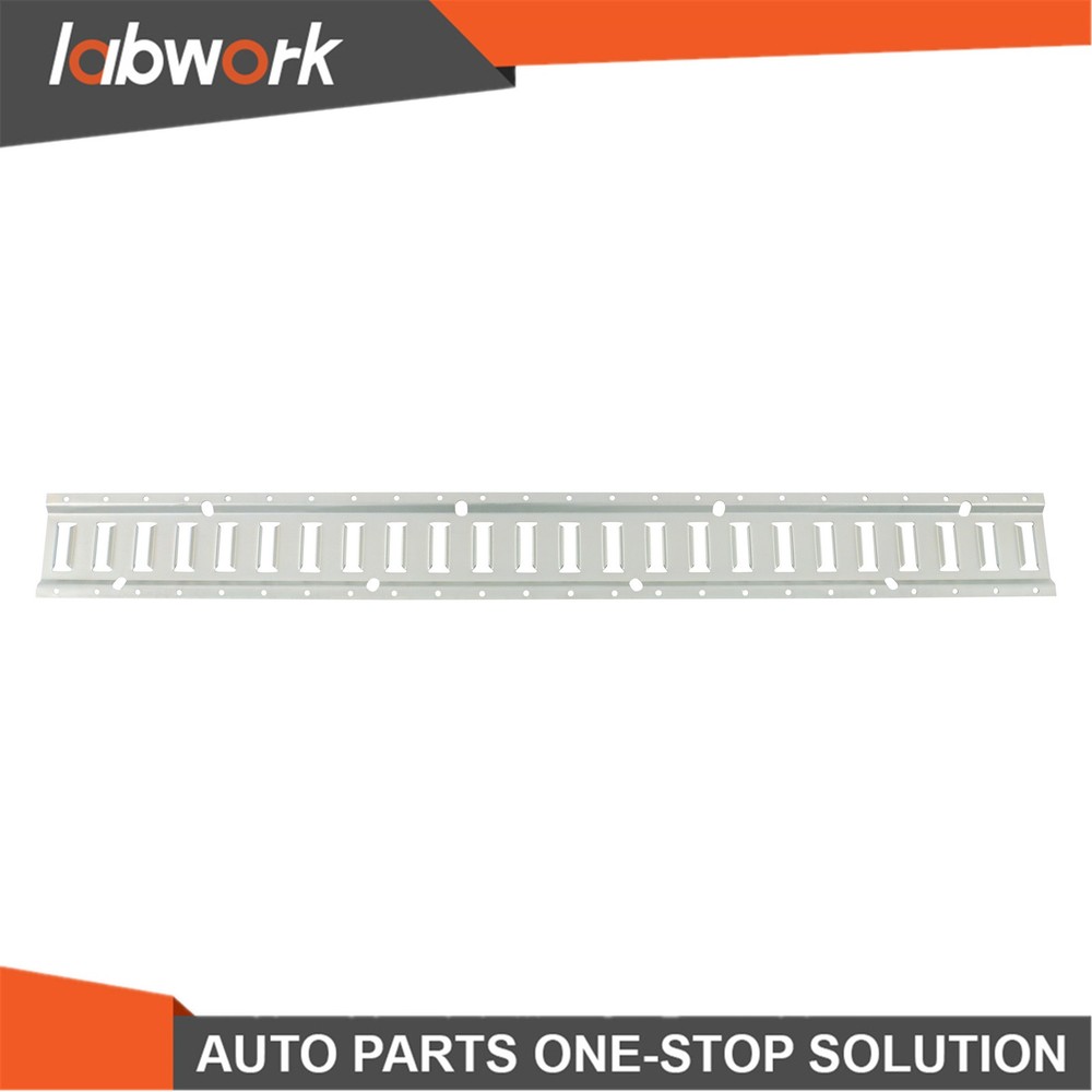 Labwork 4 Pack 4' E Track Tie Down Rail Kit Galvanized Steel For Garages Vans