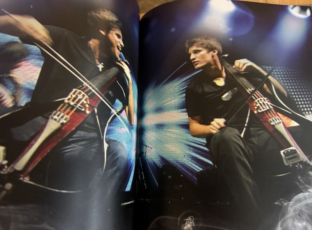 2Cellos Signed Autographed Tour Book Program With Pull Out Poster