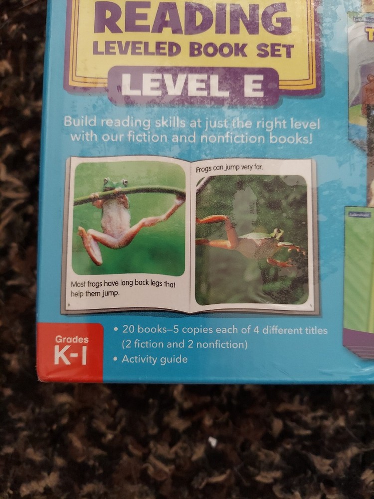 LAKESHORE GUIDED READING SET LEVEL E GRADE K-1 NEW SEALED