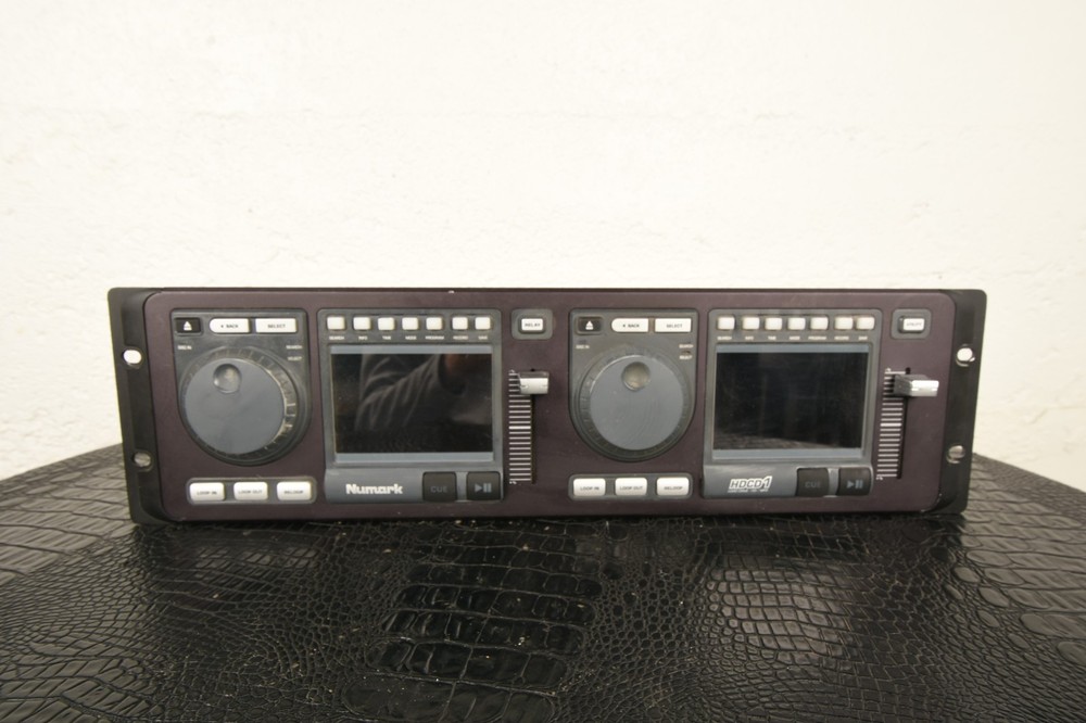 Numark HDCD1 DJ MP3 CD Player Controller Rack Mount Dual Display