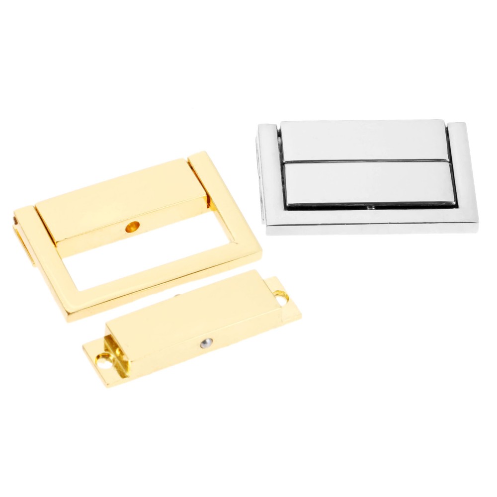 Metal Wine Chest Trunk Tool Box Suitcase Lock Toggle Latch Hardware With Screws