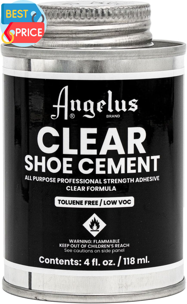 Clear Shoe Cement, 4Oz Can (992-04-000)