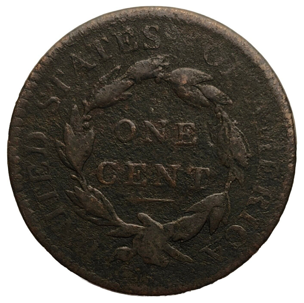 1816 Large Cent Coronet Head N-4 R3 Fine Details