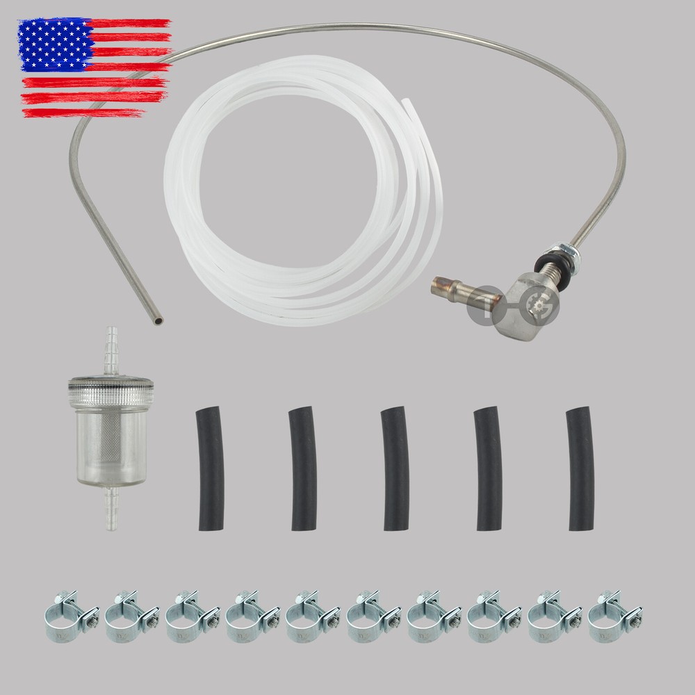 For Webasto Eberspacher Diesel Heater Inline Fuel Filter Hose Clip Pipe Line Kit