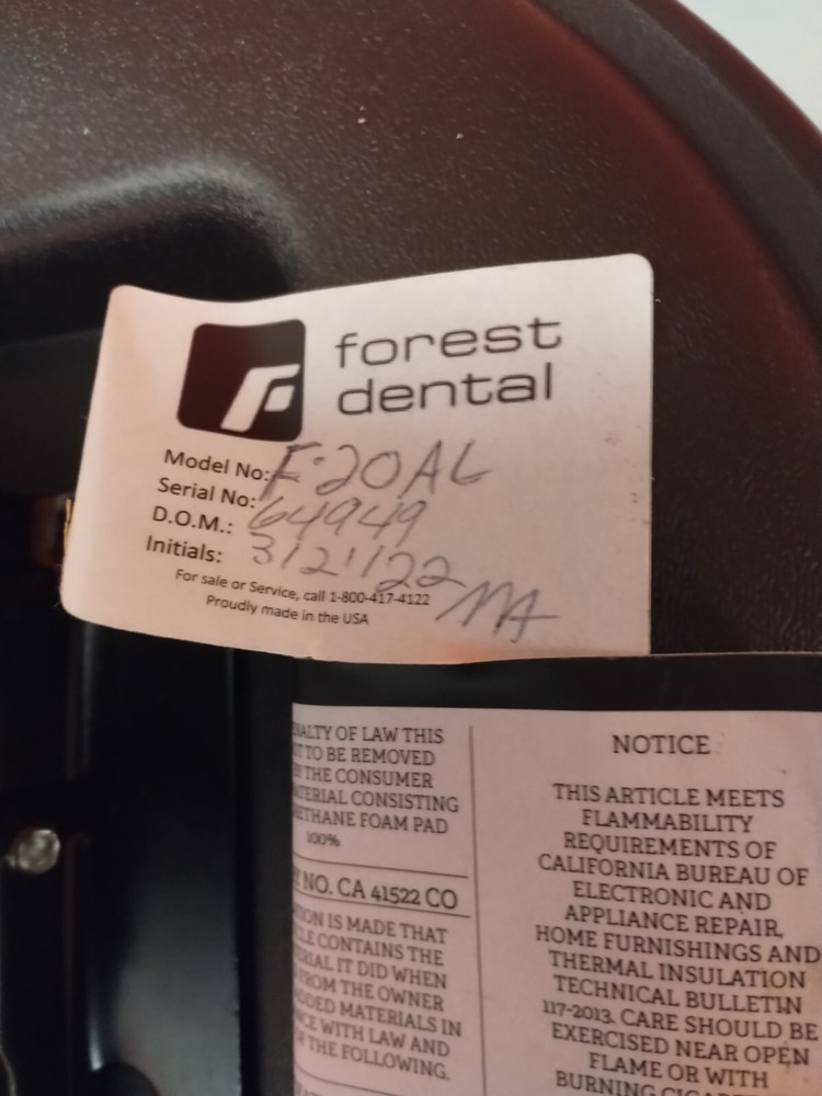 Forest Dental Assistant's Stool *Damaged*