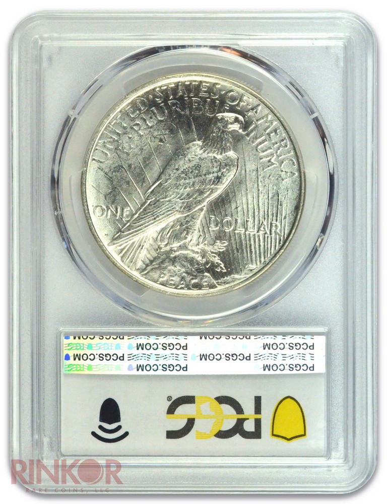 1922-D $1 Peace Dollar PCGS MS 64 CAC