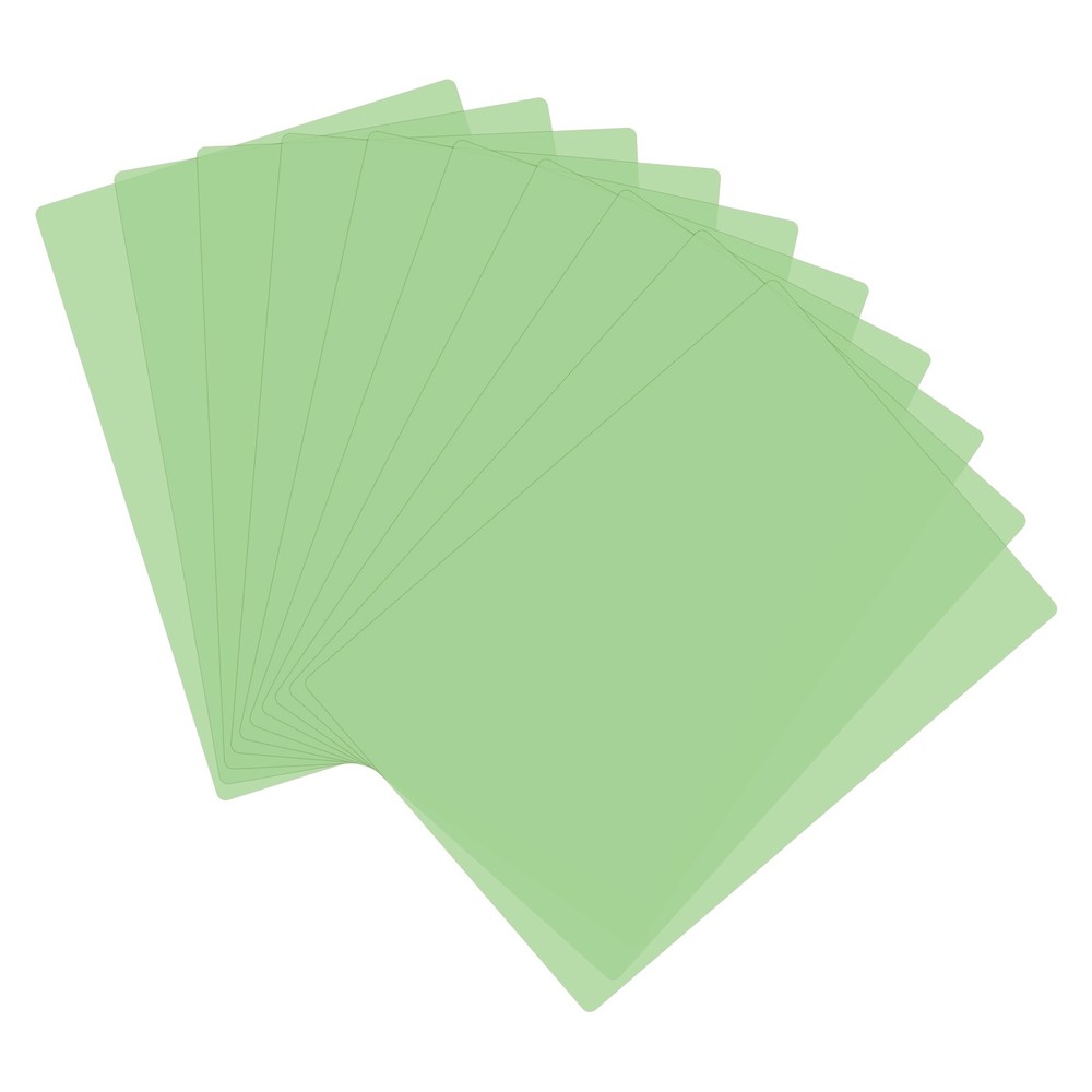 A4 Size Wizard Reading Sheet, 10 Grass Green Correction Filters