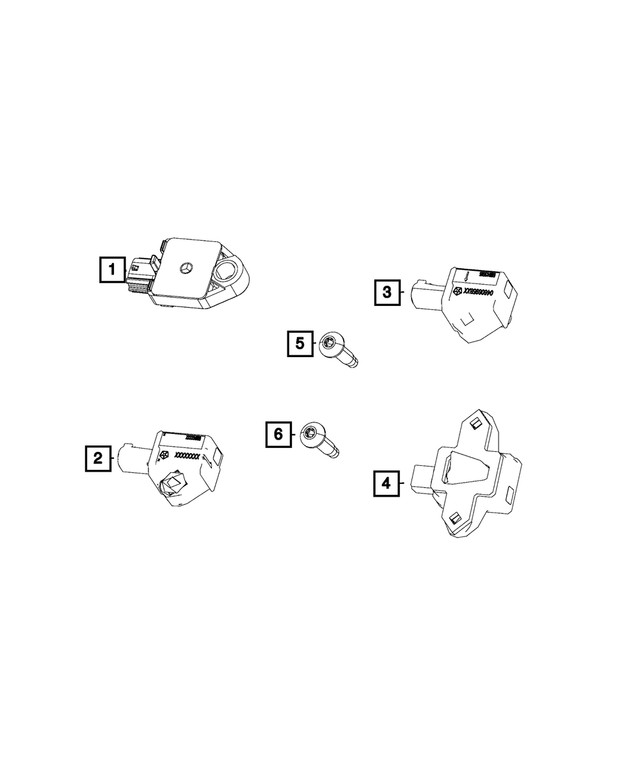 Genuine Mopar Pan Head Screw 6507024AA