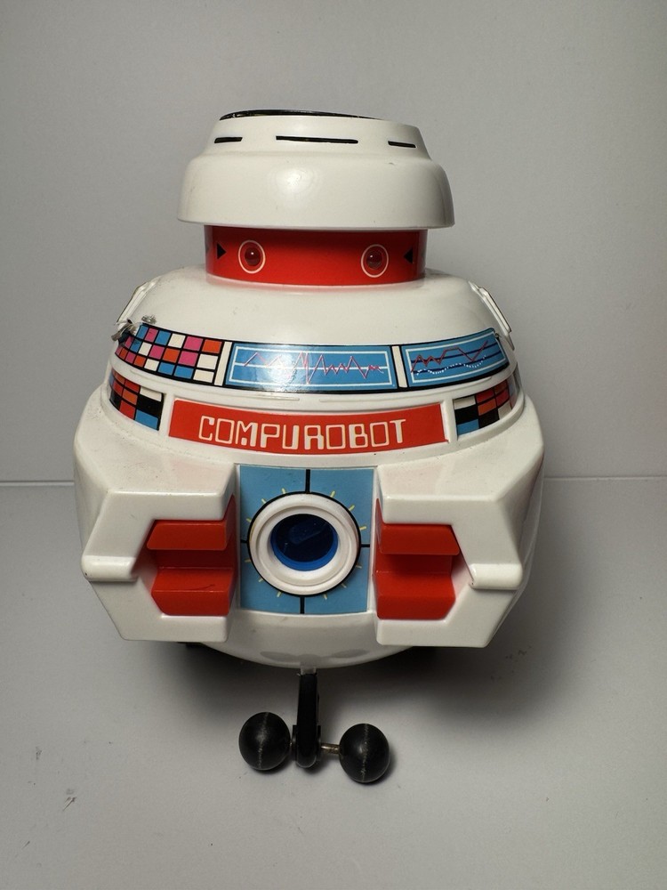 Compurobot Programmable Action Robot By Axlon Made in Hong Kong