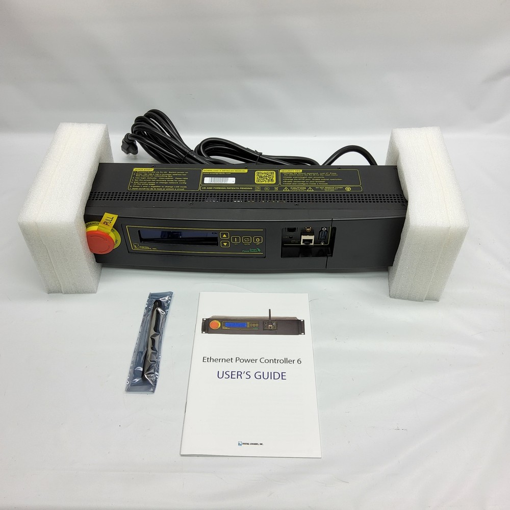 Digital Loggers DLI Ethernet Power Controller EPCR6 Remote Power Switch 18