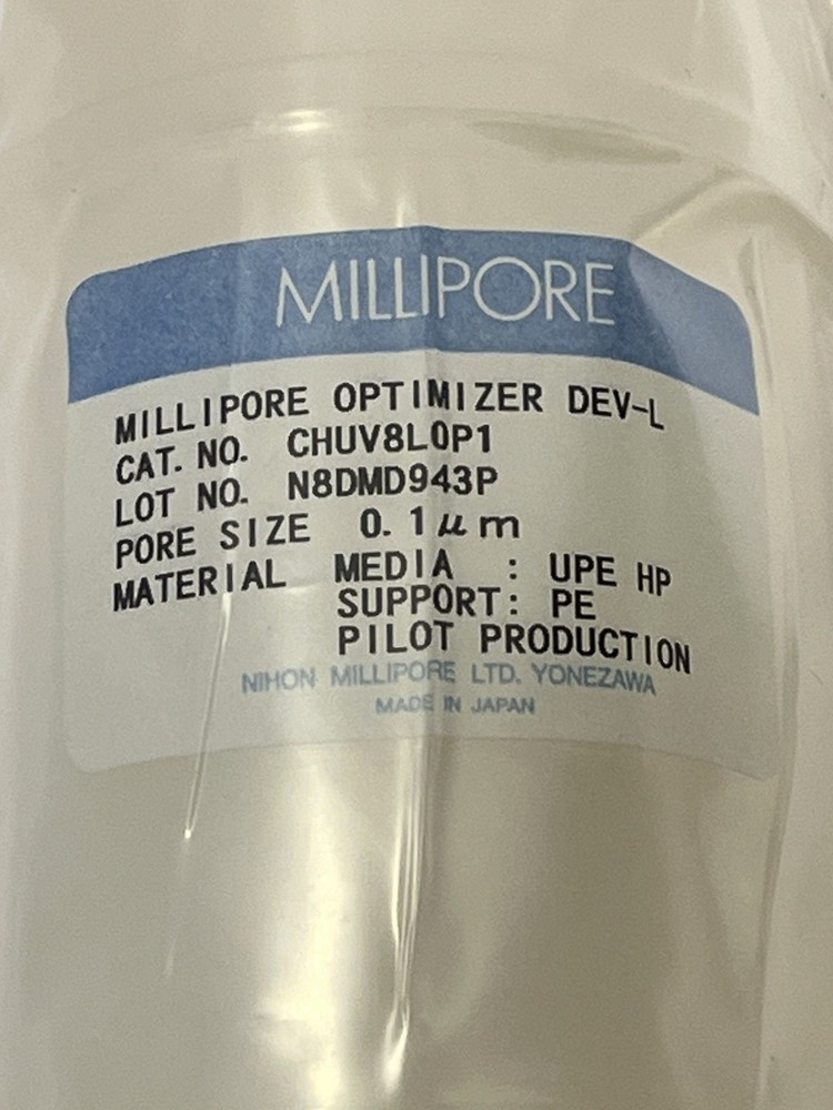 Millipore Optimizer Filter DEV-L Cat. No. CHUV8L0P1 (0.1 um)