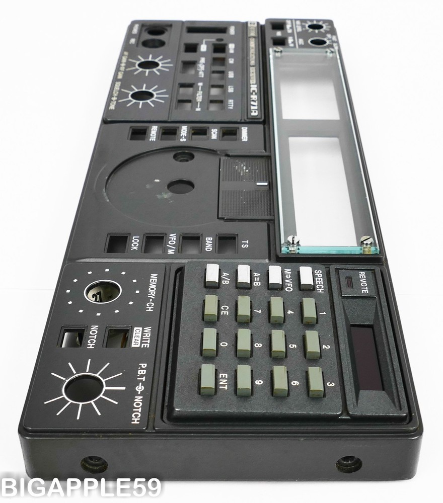 Icom IC-R71A Receiver Front Panel w/ Keypad #3