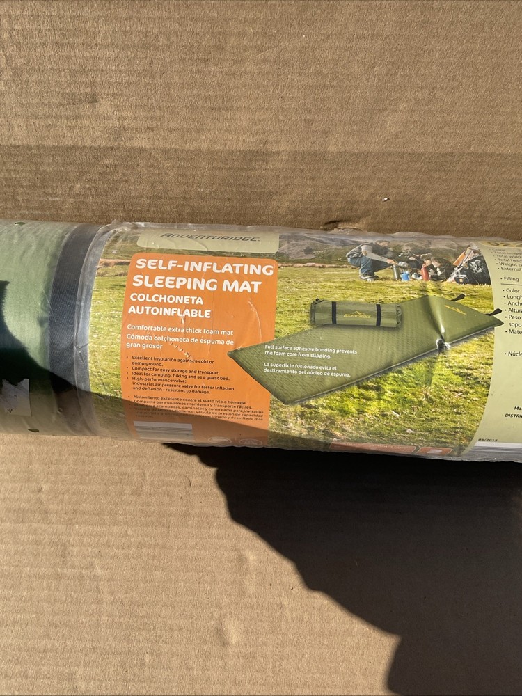 Adventuridge Self Inflating Sleeping Mat Green
