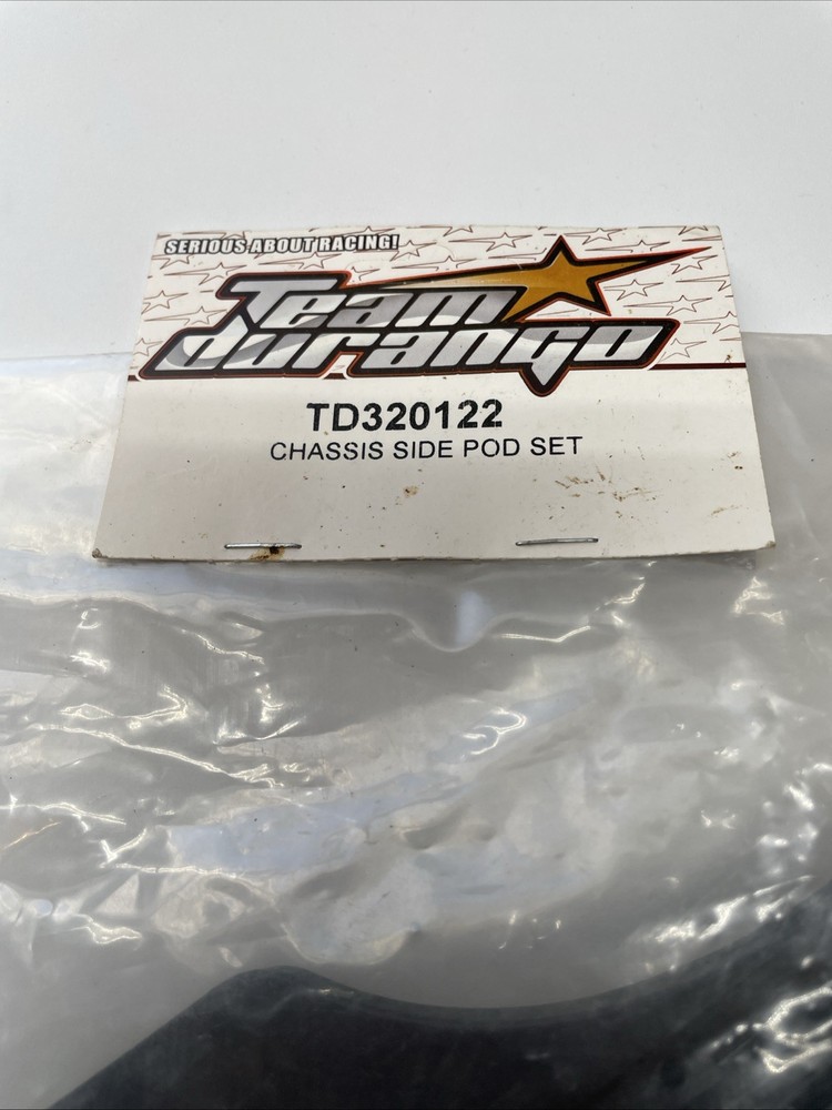 Vintage RC Team Durango TD320122 Chassis Side Pod Set