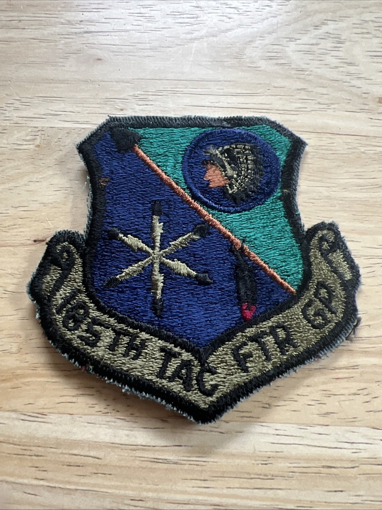 Modern Original USAF 185th Tactical Fighter Wing Patch - USED