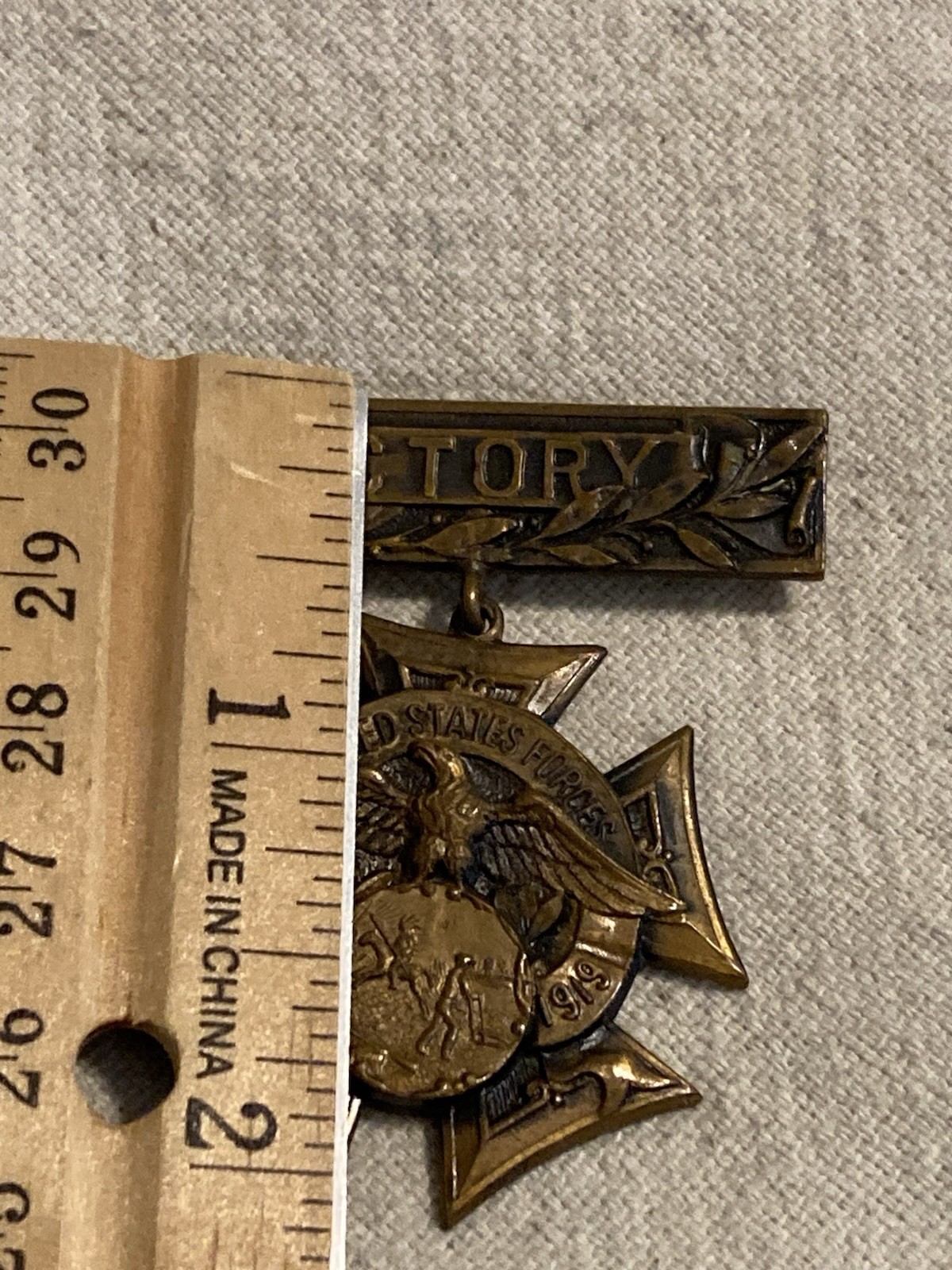 WW1 Goodhue County Minn Minnesota Service Medal Victory 1917-1919 World War