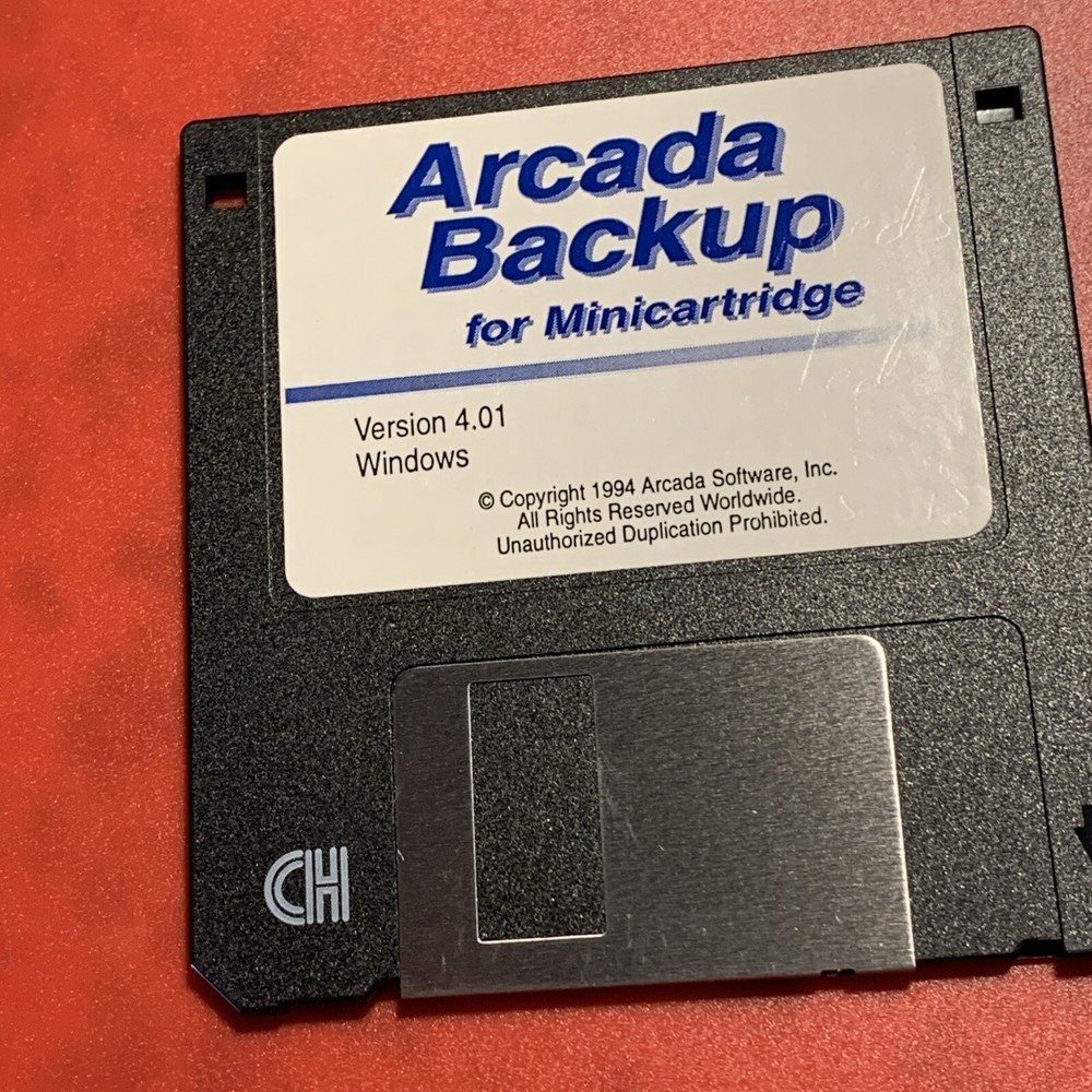 Arcada Backup For Minicartridge DOS/Windows User Guide
