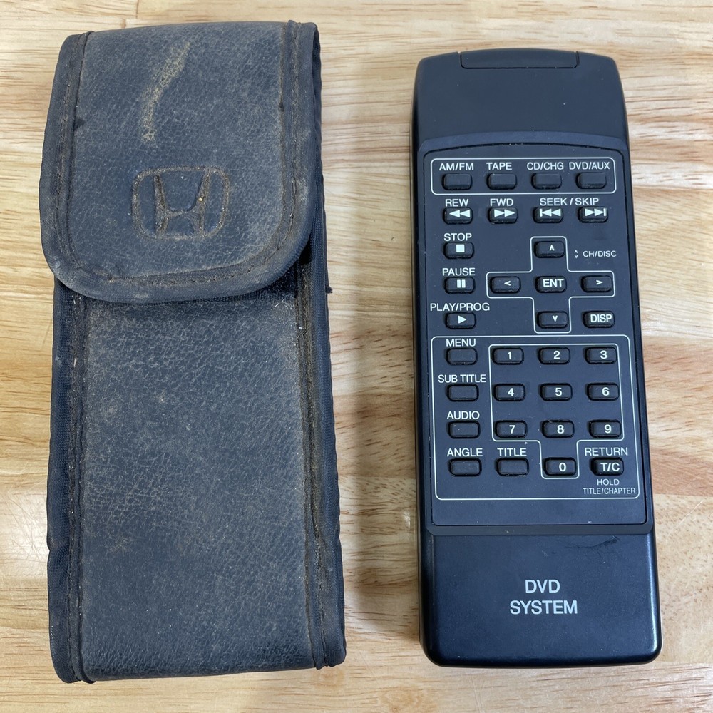 Honda Vehicle Rear Entertainment Remote Control