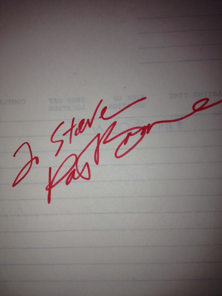 PAT BOONE autograph