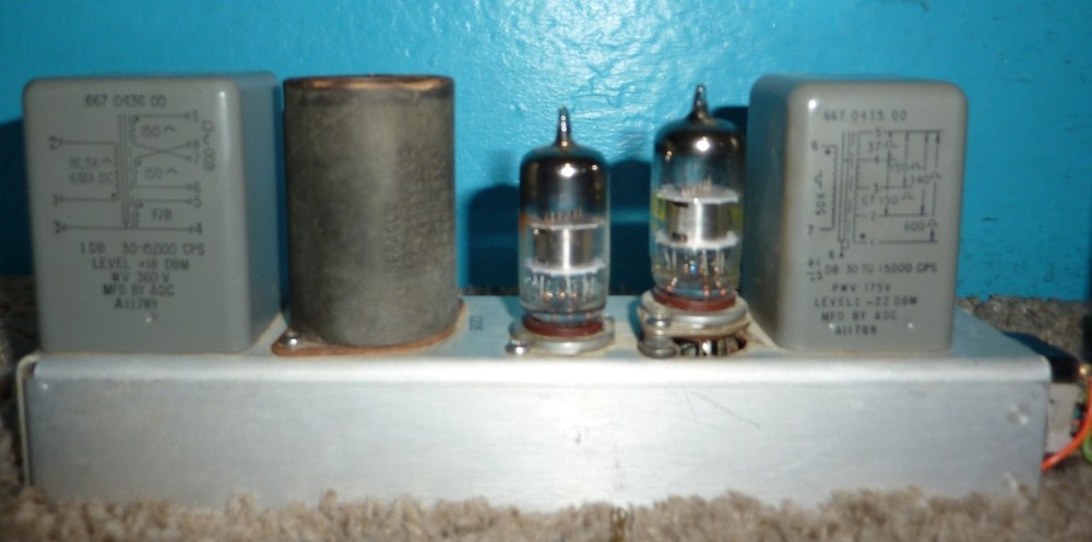 2 Collins 356A-1 Microphone Preamplifiers w/ Paperwork