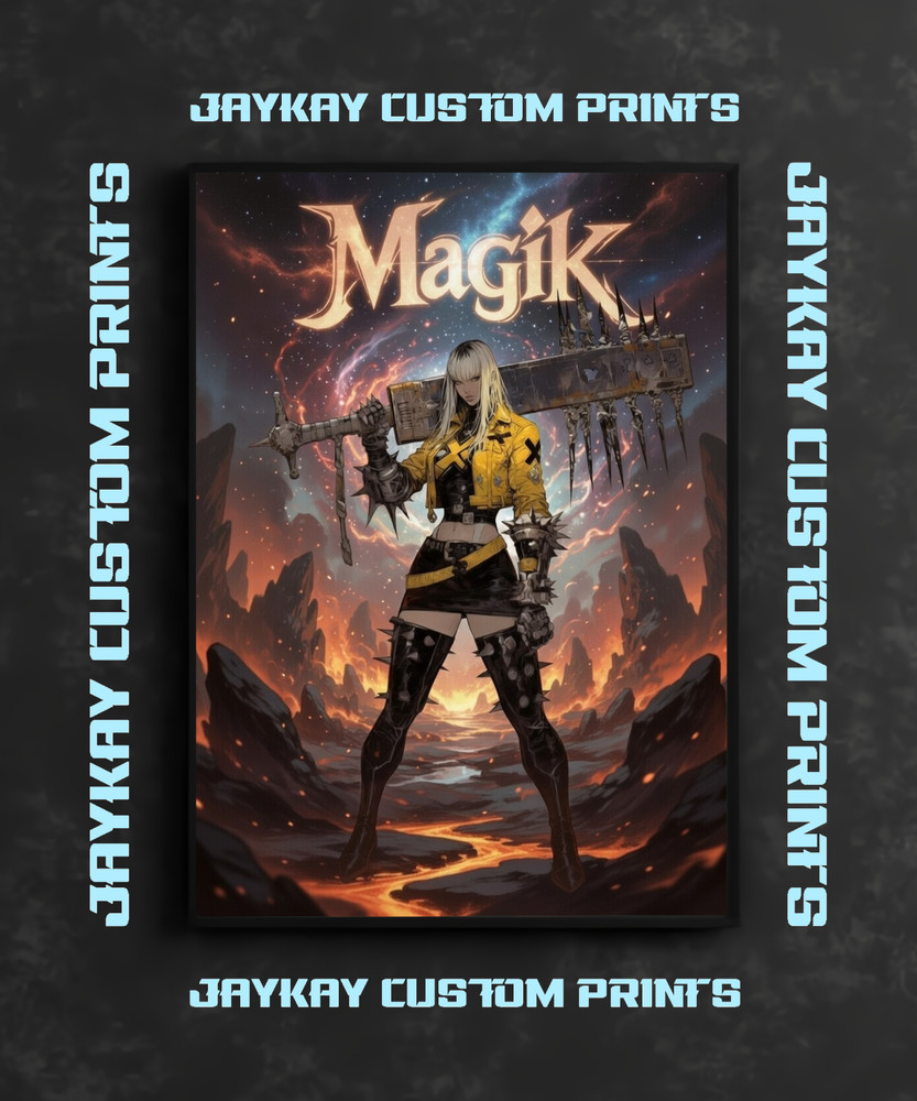 Magik X-men Marvel Comic MCU Poster Print - No Frame